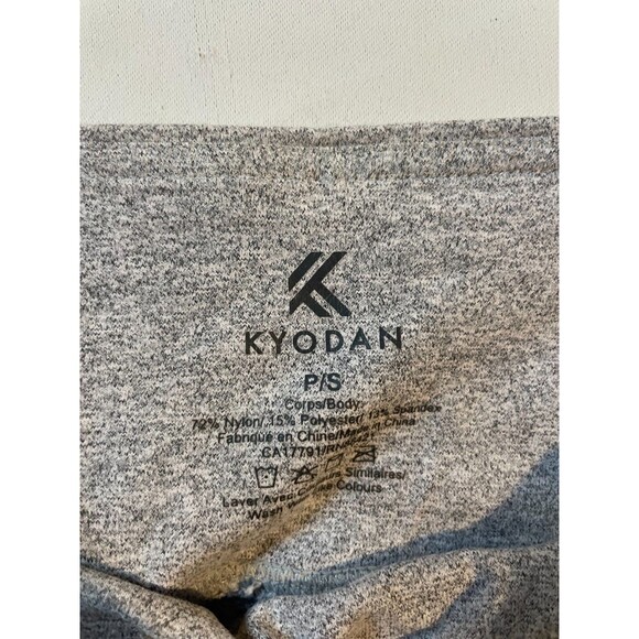 Kyodan Leggings Running Athletic Outdoors Gray Performance Pants Womens Small - Picture 3 of 4